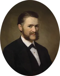Portret van een heer